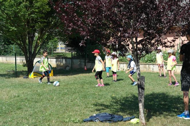 Il y a du foot même aux Franc’Olympiades