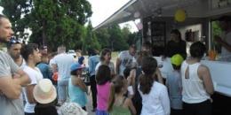 Dégustation de smoothies préparées par les familles au centre de loisirs d'Ingré (45)